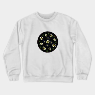 Dot Mandala - Painted by hand_Hand drawn Crewneck Sweatshirt